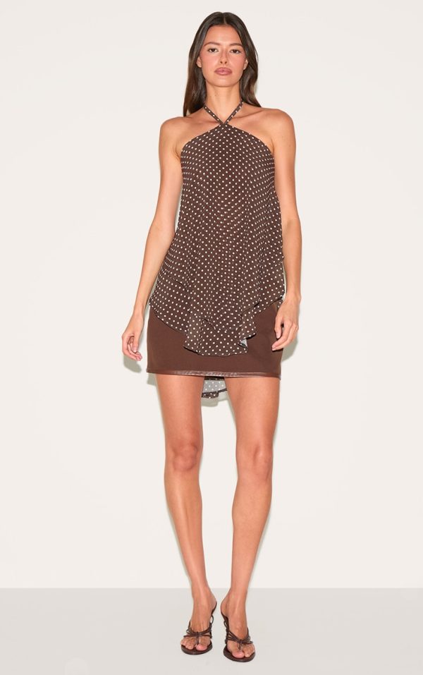 20332f2813c91039fd206c36a999169eff495afb_CNM8361_3_brown_polka_dot_floaty_chiffon_halterneck_long_top