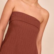 2084009ff4fb707d28e00393dd97d73f4cc80ca5_CNM8816_4_chocolate_bandeau_asymmetric_drape_detail_top