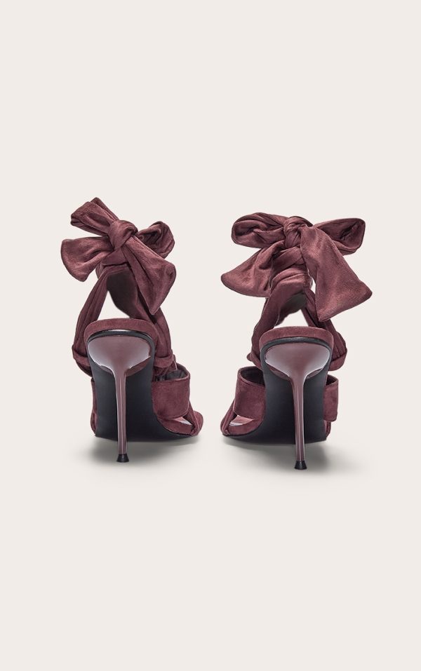 20cefb83e937604e5b6721b883782ace37c5e049_CNL7987_3_chocolate_faux_suede_square_toe_thong_lace_up_high_stiletto_heeled_sandals
