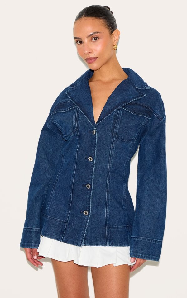 218d49c5f955018fdf51410261fa0e5a75a95a13_CNM1843_1_petite_indigo_denim_fitted_mini_dress_with_pleat_details