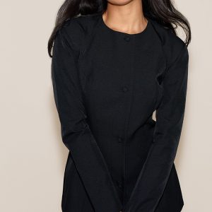 Black Tailored Fitted Blazer