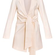 21ff733e5d6ae7932f2e1bcb9fa707cc9fc2ea0a_CNN3325_5_almond_woven_blazer_side_tie_mini_dress