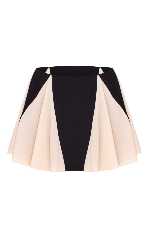 225971e70811d9eeaa5368e349af0983fbd4ac7c_CNM7332_6_black_chiffon_contrast_godet_mini_skirt