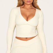 2266dae6088f640843888e36a36ce4229a8ce01c_CNM8516_1_shape_bone_sculpt_active_wrap_v_neck_long_sleeve_top