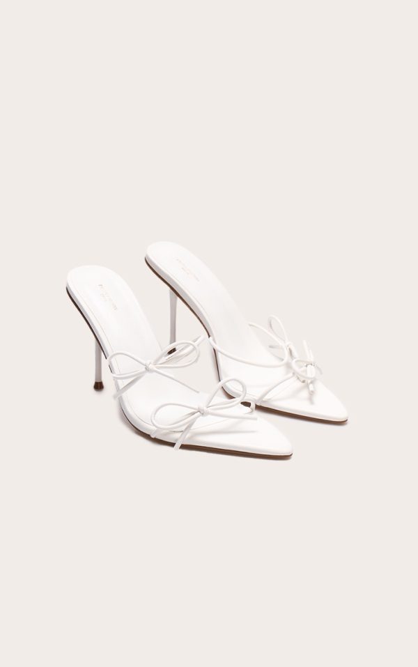 227b597fe054d057a25d4bcb3f629437e7e470c0_CNL6431_2_white_wide_fit_pu_point_toe_multi_bow_high_stiletto_heeled_mules