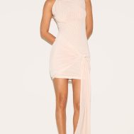 2317dedfdca8ebcf996b55ff1fb6dd75d568e33a_CNM7578_1_cream_double_layer_mesh_twist_detail_mini_dress
