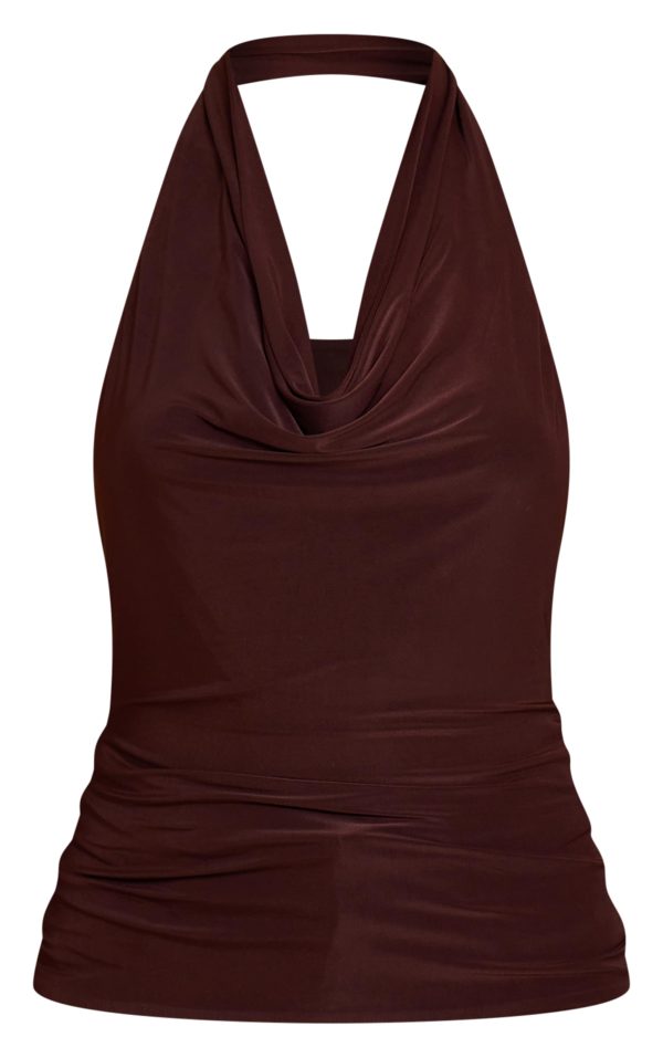 24004b99ac352f22d2b8ad4325d73fec64a21fc3_CNN0187_5_chocolate_double_layer_slinky_backless_trim_detail_long_top