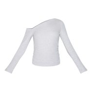 2400a5d52c460e6cf83488ee9444055937362693_CNL8761_5_grey_marl_rib_slouchy_asymmetric_ruched_long_sleeve_top