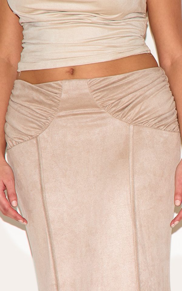 2492e94cd98d5b6a3ae73556dd520f09b3d6d4a0_CNM2551_4_plus_stone_faux_suede_ruching_waist_detail_maxi_skirt-1