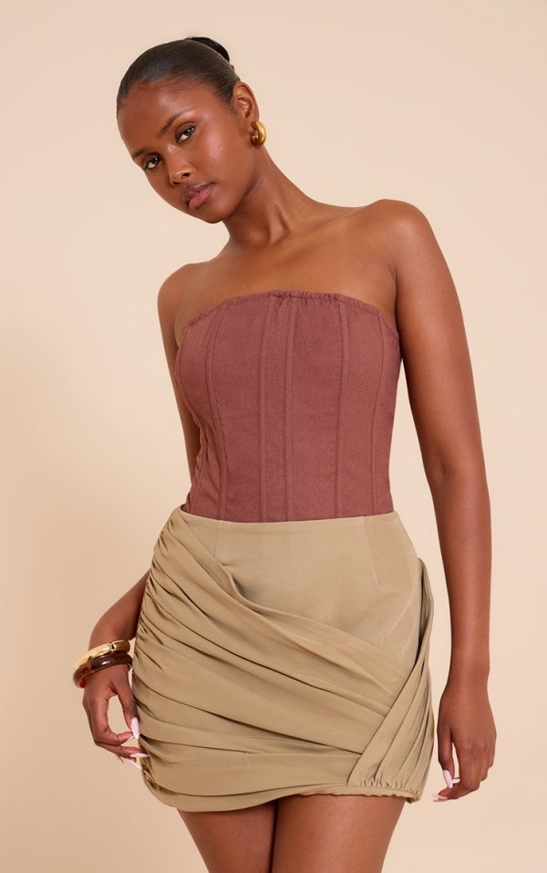 254179792fa3086509f35c1f9cbb32d73bd3a3c9_CNM7335_4_mushroom_woven_wrap_front_ruched_mini_skirt
