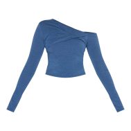 25d9c559592b07678b7e2a810bbf59d4b4a80e45_CNM2373_5_petrol_blue_contour_jersey_asymmetric_twist_detail_long_sleeve_top