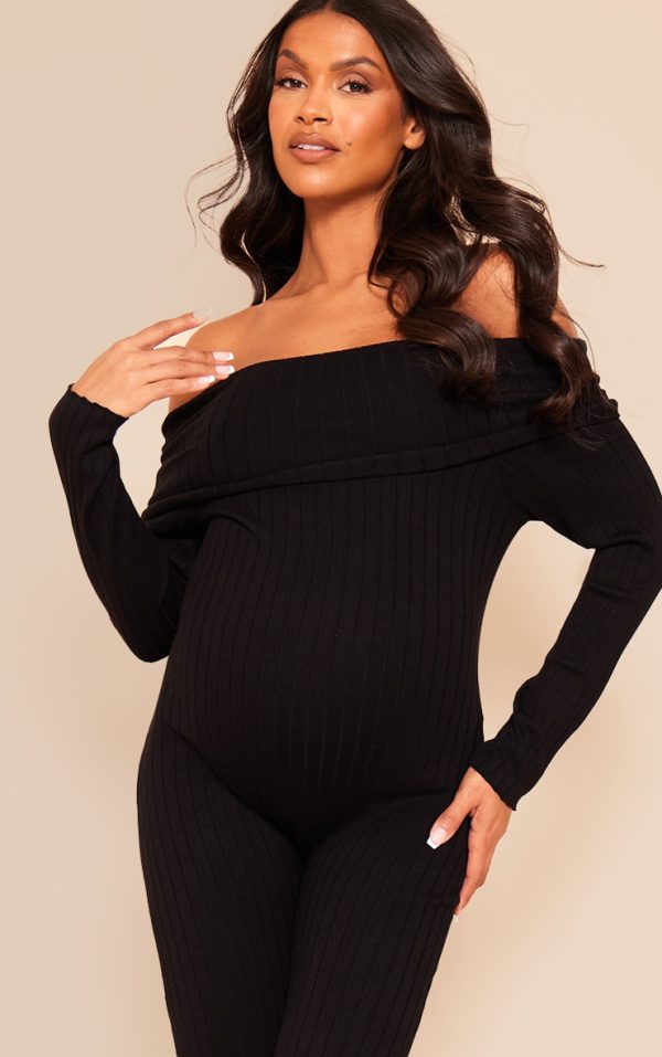26247fd7e7fd4647a65d75ac4994898e0866f02e_CNG3810_4_maternity_black_knitted_bardot_wide_leg_jumpsuit
