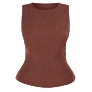 26c95b9c3aa4114b4e4bba31cc02651ec940c47d_CNL9816_5_chocolate_fitted_woven_long_top