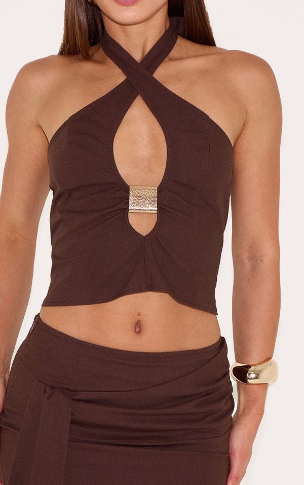 26e04a62adac7ecaa3bdd8eb507d761fef1a5278_CNM4455_4_tall_chocolate_trim_detail_halterneck_crop_top