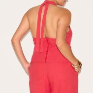 271ad7d401b5e15ca5d1c6a8499de9804bfd0e07_CNM6579_2_plus_red_linen_twist_front_halter_neck_top