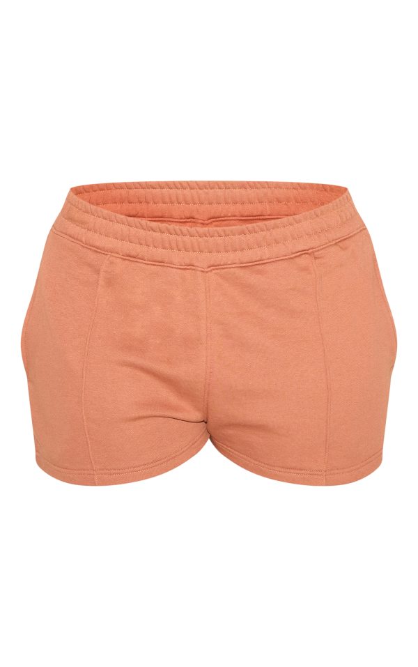 27ad83b55fca73c6935b848cc0756dbb13138add_CNM8070_6_shape_mocha_highwaisted_pin_tuck_sweat_shorts