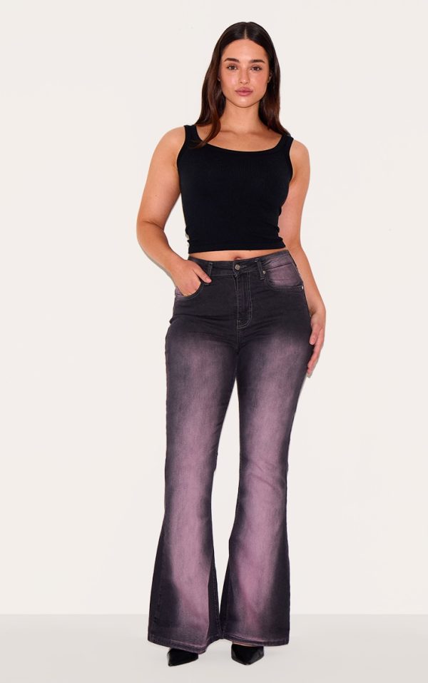 28187269e0add42a5973aeedb483137b024c255a_CNJ7603_1_shape_pink_ombre_high_waist_flare_jeans