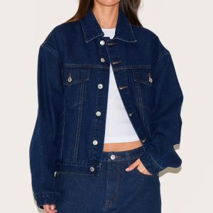 Indigo Oversized Classic Denim Jacket