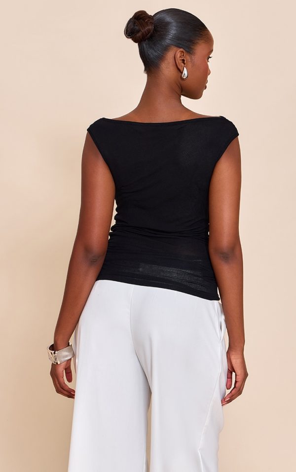 28dc0264b44629bc21da2d8778d5e360823c48ba_CNM3742_2_black_sheer_soft_touch_cowl_neck_long_vest_top