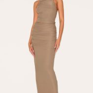28ec78a34fbd36c17b98fcba9a1ae20acef8e9c4_CNM1349_2_mushroom_soft_touch_ruched_maxi_skirt