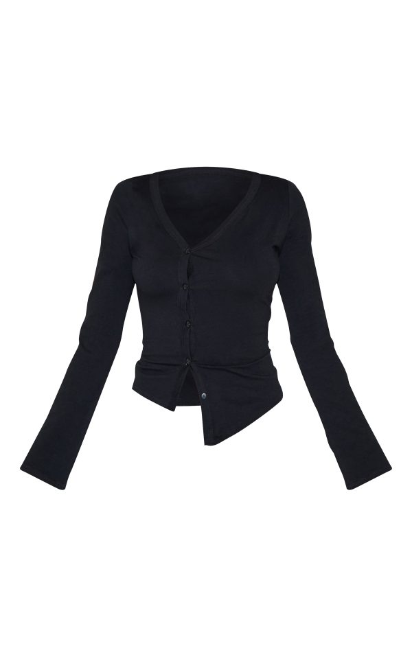 2932d9376e52436e7ed75844f87f9e4f5b03c229_CNL4743_5_black_asymmetric_button_down_detail_long_sleeve_top-1
