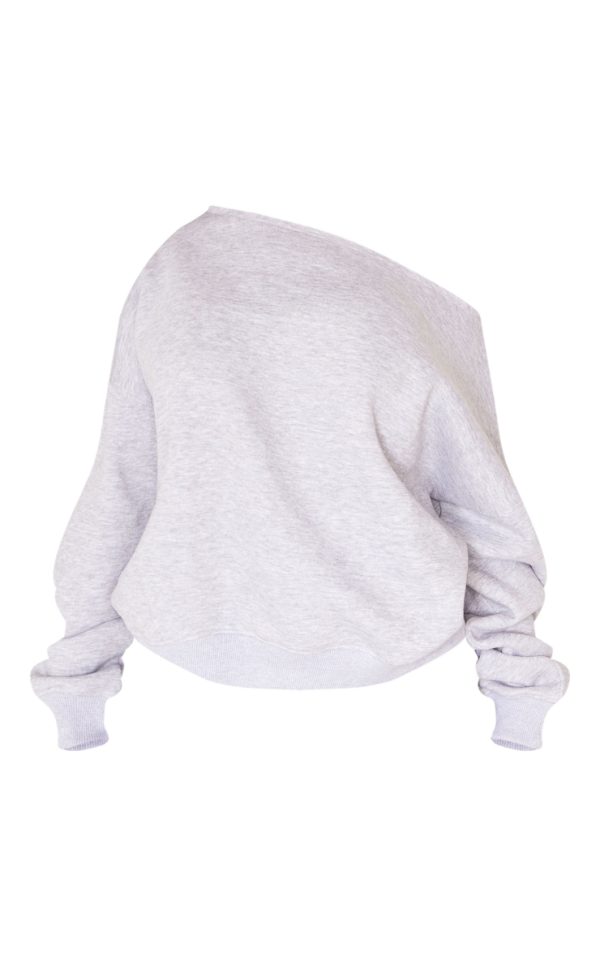 299dd776e6383909c08656ea01792d5015423ca3_CNH8160_5_shape_grey_marl_sweat_raw_edge_slouch_sweatshirt