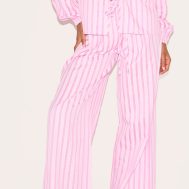 29d0891fd416d0e5bb1d52b9fd212f4844c0b425_CNM1733_2_pink_striped_textured_tie_drawstring_wide_leg_trousers