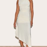 2af3074c39cdcd1e917098b229d9f268d587c654_CNL9977_1_cream_double_layer_slinky_asymmetrical_ruched_midaxi_dress