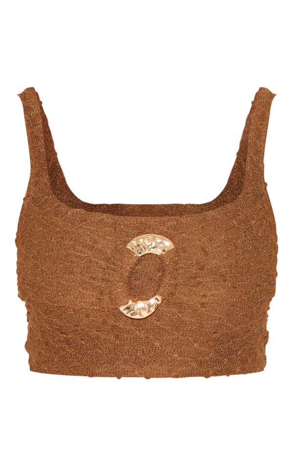 2b386cdcfe3565d12adc56e36b926879c94e3cf4_CNM6447_5_shape_mocha_textured_gold_hammered_ring_cami_top