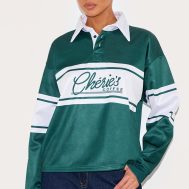 2bbada292ef21f3370243c887e5676657dbc6081_CNK7250_1_forest_green_striped_graphic_varsity_collared_sweatshirt