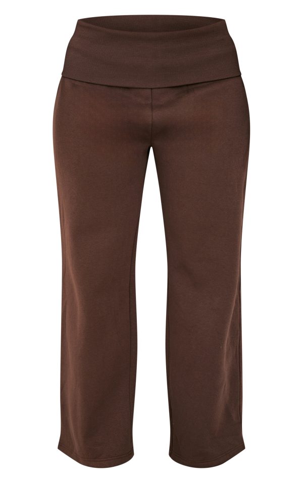 2c3873c165e21e84a0c07e481c3854e7eaea054c_CNK5748_5_shape_chocolate_foldover_waist_flare_joggers