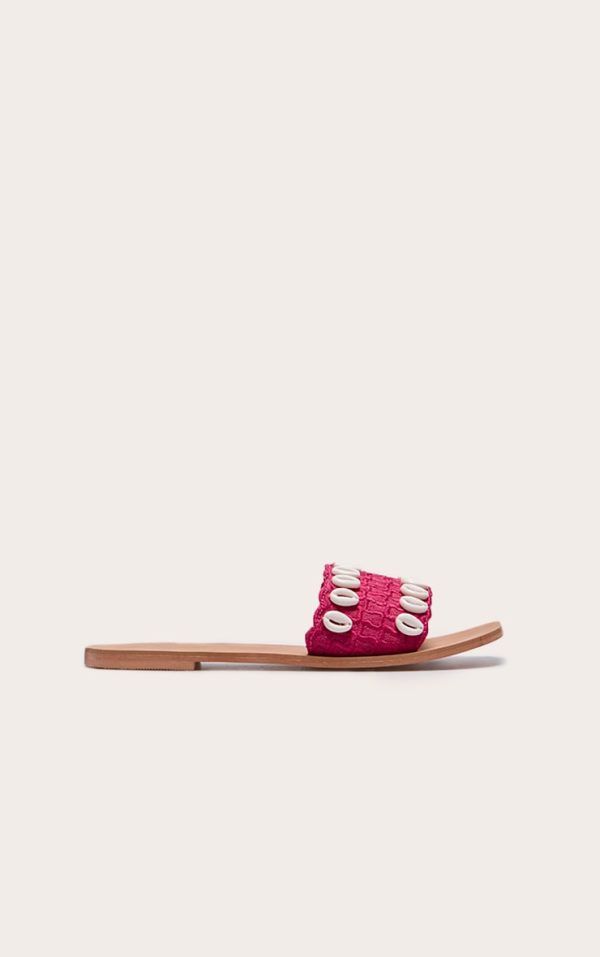 2c3ebe7e95ee6dca8ffb8430ae421ca8b673c13f_CNJ4670_1_pink_round_toe_stitch_detail_shell_strap_mule_sandals