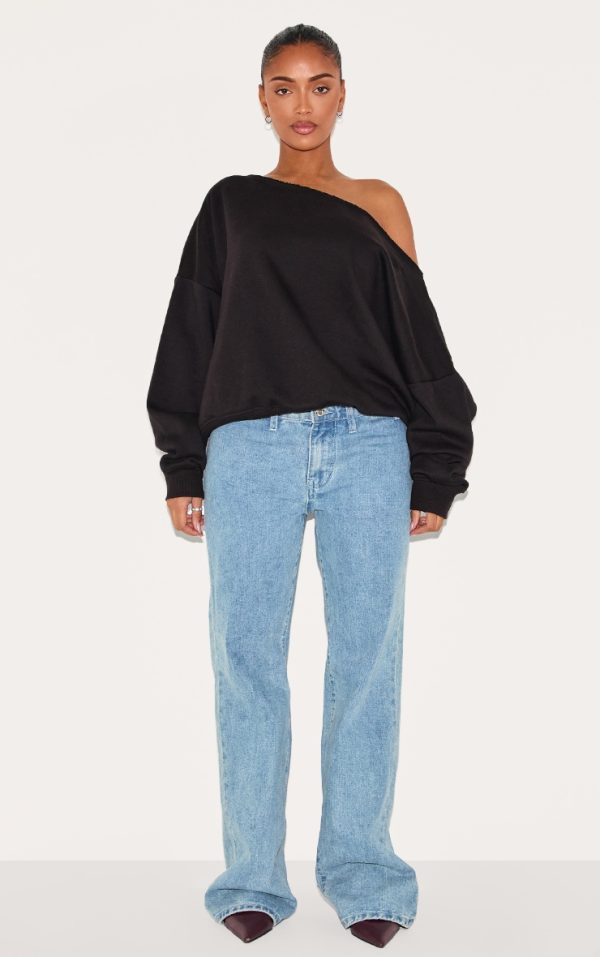 2c4807d80c8ade691bdc8fe21171156161cb4fab_CNH8161_3_shape_black_sweat_raw_edge_slouch_sweatshirt