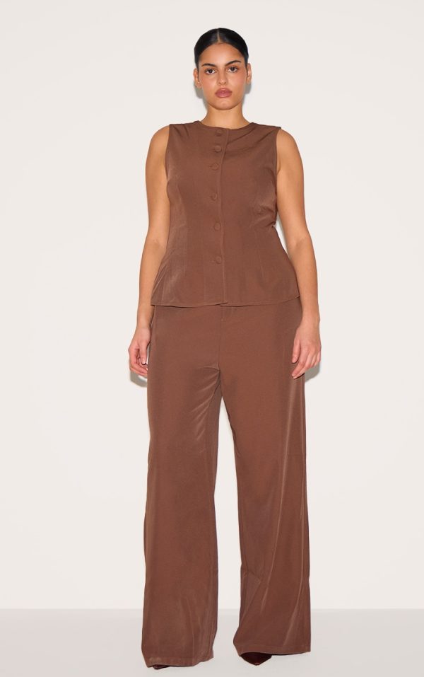 2c694f2db64848fd96c4c94d04bd1e3a0214032c_CNL8284_1_plus_chocolate_brown_high_neck_waistcoat_straight_leg_jumpsuit