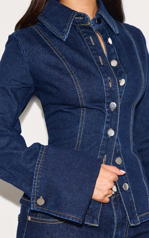 2c8e1d11465abf564df0d78b0aab069abba3c661_CNJ8004_4_petite_indigo_blue_wash_long_sleeve_fitted_denim_shirt