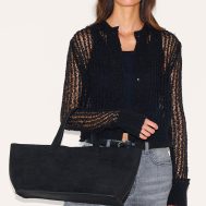 2ca6772dcd5e620b1402cffa348499a5c4d980f2_CNL9836_5_black_faux_suede_elongated_hand_bag