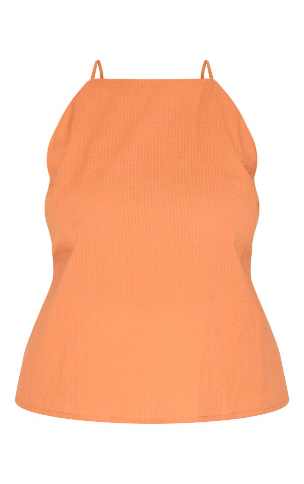 2cd0d2b8e990a82f29a84dfe78927c046a799ad7_CNM7177_5_plus_orange_textured_boatneck_tie_back_top