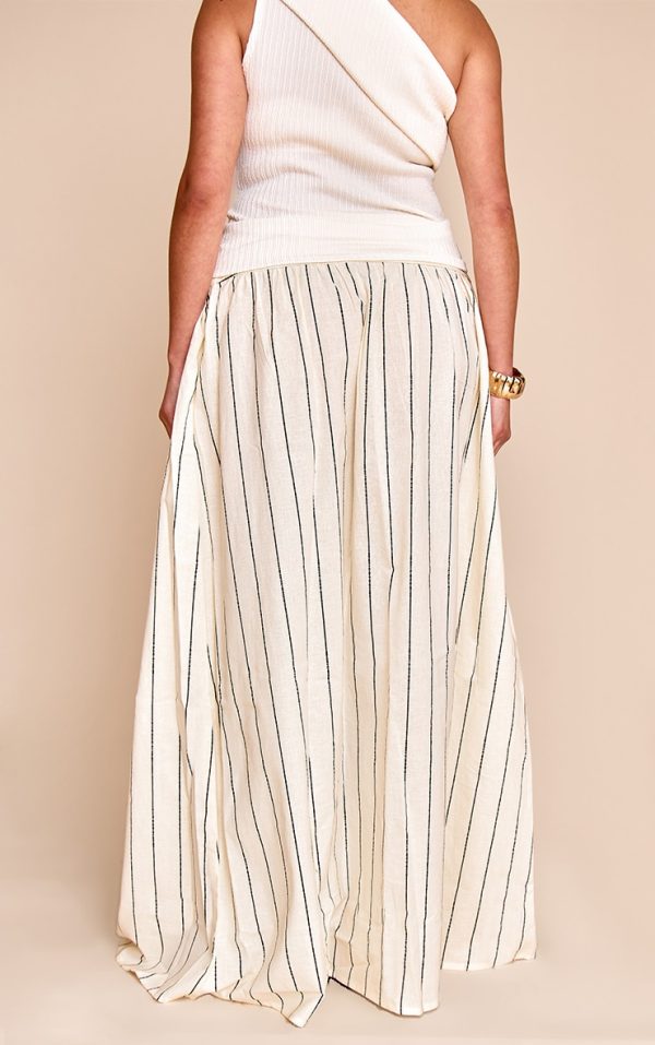 2d2acfacd93f40304da8ac84a1f79b2a4af250eb_CNM4114_3_plus_stone_stripe_cotton_ruched_waist_maxi_skirt