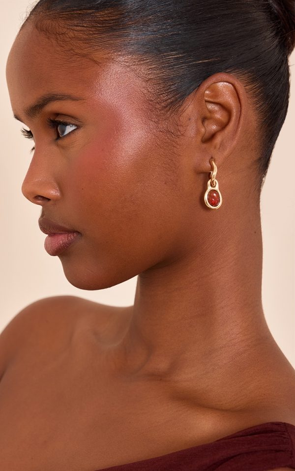 2d56e95d39fc266edf79ae2033f7ec680c0c72cf_CNN3868_1_gold_draped_resin_garnet_mini_hoop_earrings