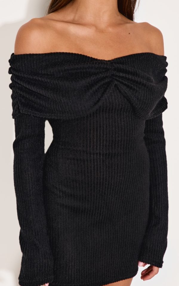 2e3e14b8a21fc8d053eb049153eeb504641cc217_CNM0599_4_black_brushed_rib_bardot_long_sleeve_bodycon_dress
