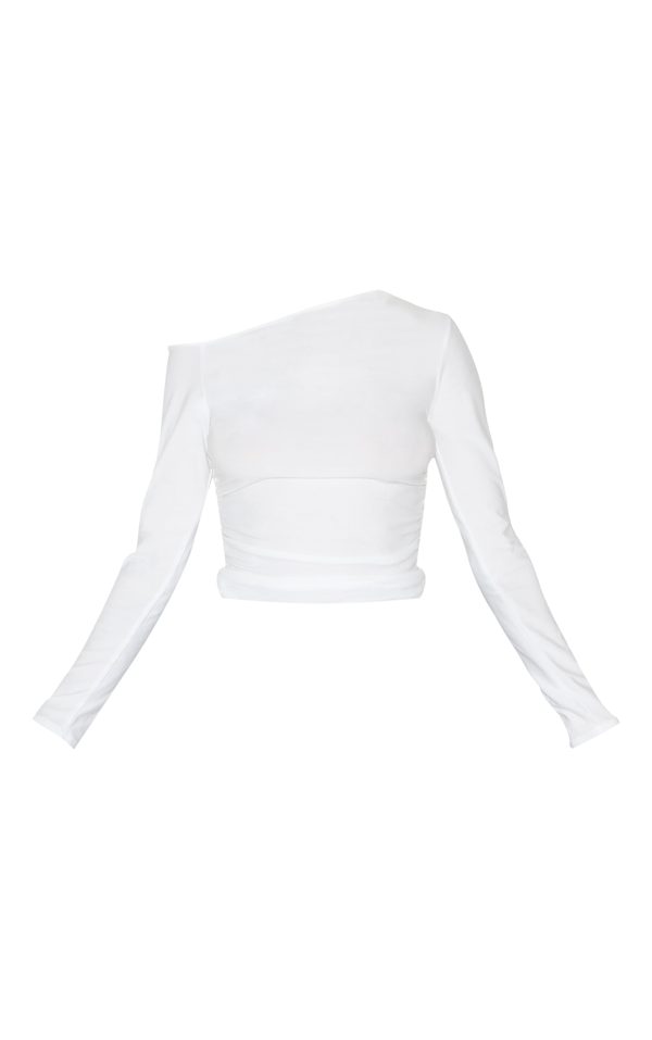 2edf4c8830f55d7f65869d47185f0ebc779bd2ca_CNH6340_5_white_soft_touch_jersey_ruche_side_long_top