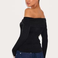 2ef4876fb495bfe4a8d2b58bae7a265d83638e20_CNL6064_2_black_rib_knit_fold_over_button_up_top