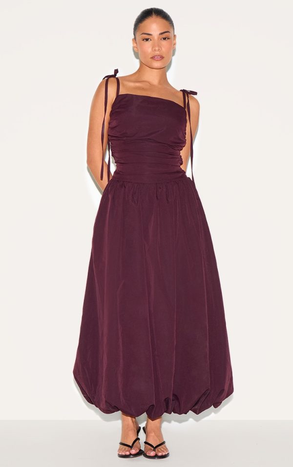 2f86c2db84e7061aa0c414c9257ae0430ca8374a_CNM3450_1_petite_wine_spaghetti_strap_puff_midi_dress