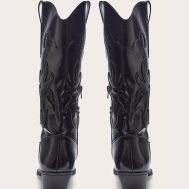 2fbcbed713b72a596107c1bb911aa19010c7fc7f_CNH3140_3_black_pu_point_toe_low_block_heel_stitched_western_boots