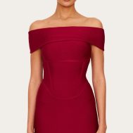 30662646754d00ef353780776b85395311e70248_CNL6768_1_burgundy_bandage_corset_detail_off_the_shoulder_mini_dress