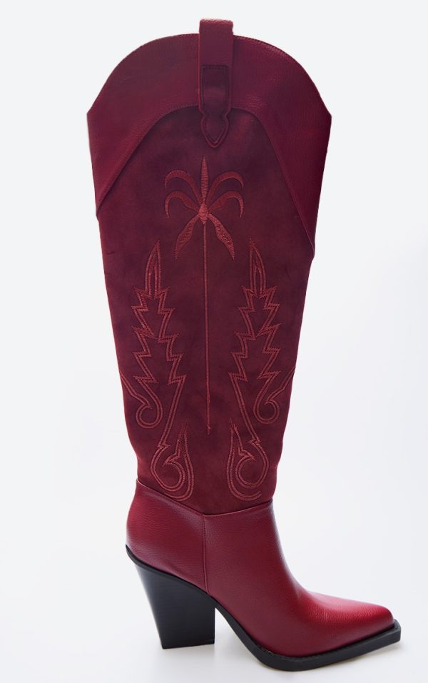 309d04df898d0188b0a4cbf64d34e0845e12ae49_CNJ0504_3_burgundy_faux_suede_point_toe_knee_high_stitch_detail_block_heel_western_boots