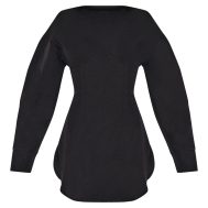 329189070d7889108c49ee7f20c8ee1ab1859c1a_CNM2237_5_black_tailored_long_sleeve_shift_dress