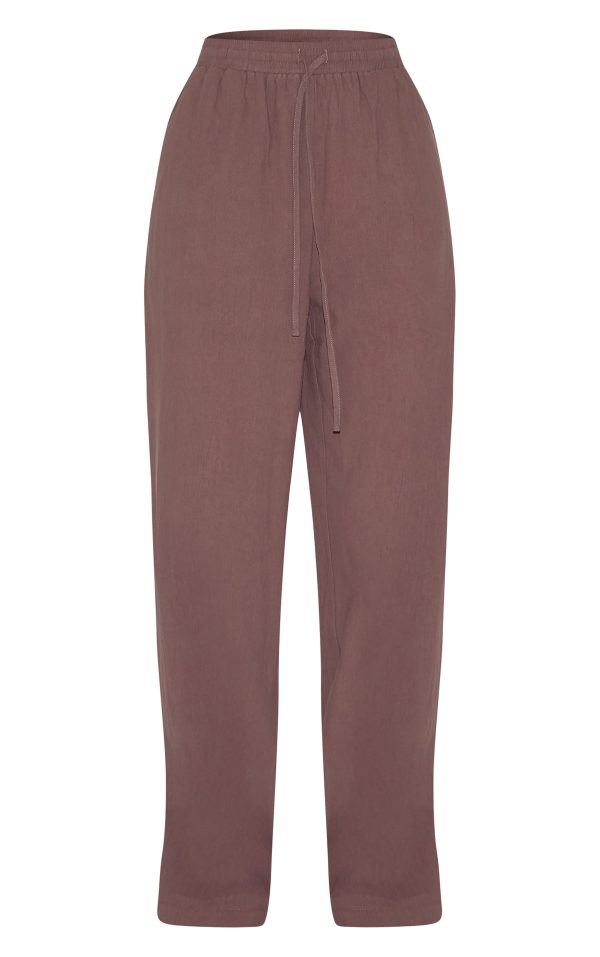 333012aa775e9c20bd4024e62334d54f41e04fdc_CNM1794_5_dark_brown_tailored_draw_string_wide_leg_trouser