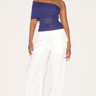 3337a3620d9e26af6192058d59597f8daafd0b07_CNM3763_3_navy_sheer_soft_touch_fold_over_detail_one_shoulder_long_top