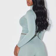 335be1aac9ba872cb0eadc92499a2bd51f7e5dbd_CNJ7958_2_shape_sage_green_stretch_seamless_high_neck_long_sleeve_top